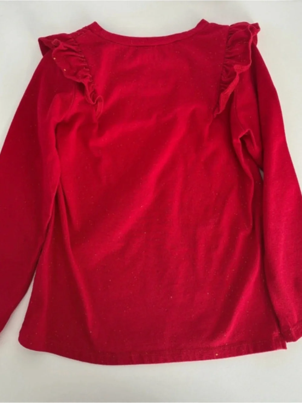 okie dokie Girls Red, Coral, Black & Pink Layered Tops Set of 4-pieces  6X